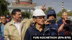 Ռաֆայել Գրոսսին Զապորոժիեի ատոմակայանի տարածքում