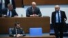 Министърът на земеделието Георги Тахов (горе вляво), премиерът Росен Желязков, министърът на външните работи Георг Георгиев и министърът на на иновациите и растежа Томислав Дончев