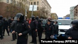 Поліція у Красноярську затримала понад 150 людей