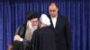 وحید حقانیان در مراسم تنفیذ حکم ریاست‌جمهوری حسن روحانی، مرداد ۱۳۹۶