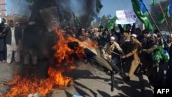 This incident comes after days of violent protests in Afghanistan over the burning of Korans at a NATO military base near Kabul.