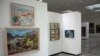 Moldova - International Art Biennale, exhibition of paintings at the National Art Museum, Chisinau, 29May2013.