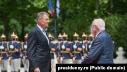Președintele Klaus Iohannis a primit, marți, 8 iunie, vizita președintelui Israelului, Reuven Rivlin.