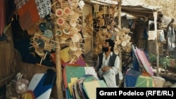 A Kabul shop catering to kite enthusiasts