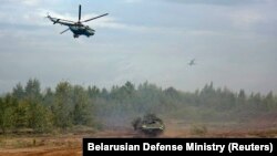 Військові навчання «Захід-2017» у Білорусі, 14 вересня 2017 року