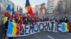 Pe 12 ianuarie, zeci de mii de susținători ai Alianței pentru Unirea Românilor au cerut reluarea turului doi al alegerilor prezidențiale și demisia președintelui Klaus Iohannis. 