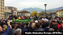 Ispraćaj Muamera Zukorlića u Novom Pazaru (7. novembar 2021)