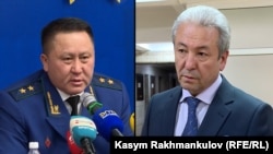 Курманкул Зулушев жана Адахан Мадумаров. Коллаж.