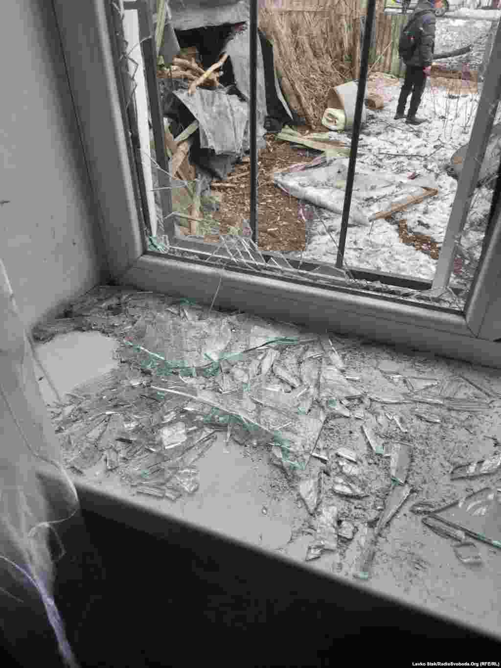 Поврежден также один частный дом – он был пуст