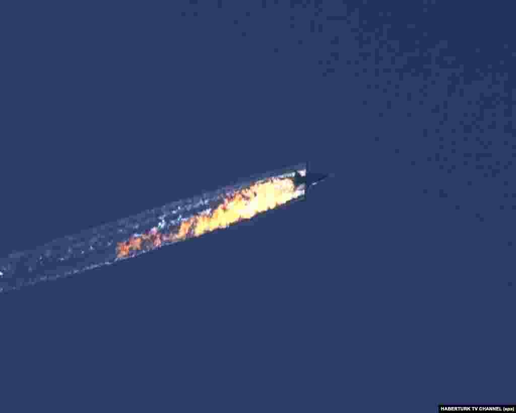 Iran's semiofficial Fars news agency claimed Soleimani was behind the rescue of a Russian pilot downed in Syria. The Russian jet was shot down in Turkish airspace on November 24, 2015. The pilot ejected over the border into Syria. The rescue was reportedly carried out by eight Hizballah fighters, 18 Syrian commandos, and with support from the Russian air force.