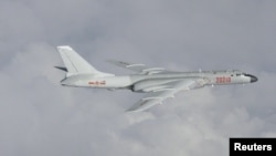 Kineski bombarder H-6 bio je, prema navodima Tajpeja, među avionima koji su leteli ka Tajvanu 1. i 2. oktobra.