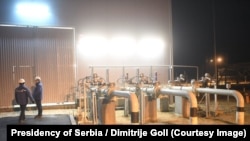 Deo gasovoda u Srbiji kod Gospođinaca u Vojvodini, kojim se gas doprema iz Bugarske do Mađarske granice (arhivska fotografija). Direktor Srbijagasa Dušan Bajatović izjavio je da se očekuje da havarija u Bugarskoj bude sanirana u kratkom roku i da ponovo krene isporuka gasa. 