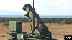 One of the U.S.'s Patriot Advanced Capability-3 (PAC-3) interceptor missile launcher (file photo)