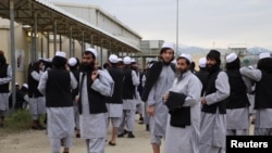 Since April 8, the Kabul government has released a total of 300 Taliban inmates.