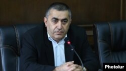 ՀՅԴ խորհրդարանական խմբակցության ղեկավար Արմեն Ռուստամյանը, արխիվ: