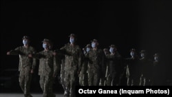 Ultimul detașament românesc din Afganistan a fost repatriat cu succes pe data de 26 iunie 2021. Fotografie realizată la Baza 90, Otopeni.