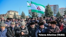 Митинг в столице Ингушетии Магасе, 26 марта 2019 года 