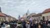 Србија -- Студентски протест во Вршац, 23 февруари 2025 година. 