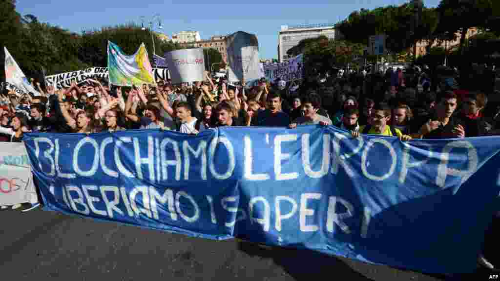 Italija, Rim, 14. novembar 2012. Foto: AFP / Andreas Solaro