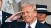 Donald Trump, în timpul ceremoniei de învestire în funcția de președinte al SUA. 