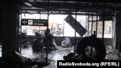 Всередині Донецького аеропорту взимку (фото «кіборга» Миколи Тихонова)