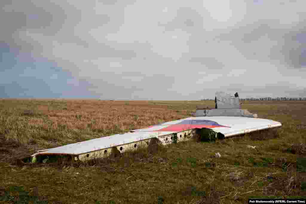 Частина пасажирського літака рейсу MH17