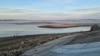 Тайганское водохранилище. Крым, 1 февраля 2025 года