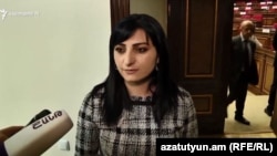 Ազգային ժողովի պատգամավոր Թագուհի Թովմասյան («Պատիվ ունեմ»)