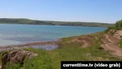 Кемпир-Абад суу сактагычы.