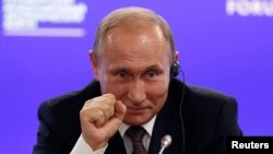 Russian President Vladimir Putin called the U.S. missile shield in Eastern Europe a "great danger" and said Russia will respond.
