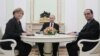 Merkel, Hollande Talk Peace With Putin
