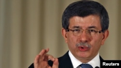 Turkish Foreign Minister Ahmet Davutoglu