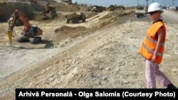 În Qatar, Olga Salomia a coordonat construirea unei autostrăzi cu 5 benzi.