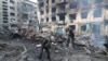 Наслідки російського удару по Добропіллю на Донеччині, 8 березня 2025 року