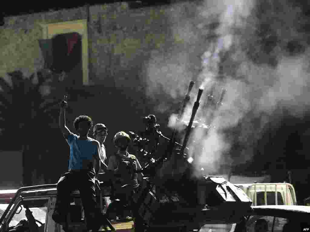 Tripoli, 23.08.2011. Foto: AFP / Filippo Monteforte