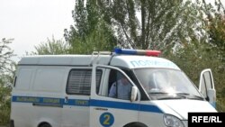 Полицейская машина в Алматинской области. Иллюстративное фото. 
