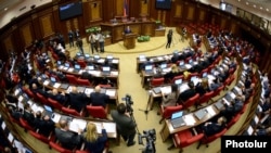 Armenia - A parliament session in Yerevan.