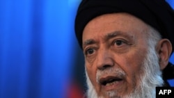 Former Afghan President Burhanuddin Rabbani leads the Afghan High Peace Council. "I believe there are people among the Taliban that have a message that they want to talk," he has said.