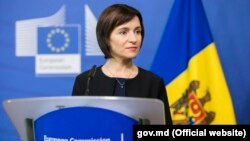 Moldovan Prime Minister Maia Sandu