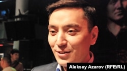 Актер Нурлан Алимжанов, сыгравший роль Нурсултана Назарбаева в киноэпопее "Путь Лидера". Алматы, 12 декабря 2013 года.