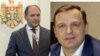 Mayoral candidates Ion Ceban (left) and Andrei Nastase