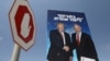 Bilbord premijera Izraela Benjamina Netanjahua s predsednikom SAD Donaldom Trampom pred izraelske izbore u septembru 2019. 