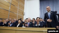 Эгаллаб турган лавозимига яна тасдиқланганлар орасида Тошкент шаҳар ҳокими Жаҳонгир Ортиқхўжаев ҳам бор. 2020, 13 январь.