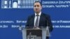 Armenia - Armenian Foreign Ministry spokesman Tigran Balayan at a news briefing in Yerevan, 22 May 2018.