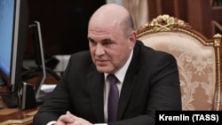 Федералдык салык кызматынын башчысы Михаил Мишустин. 15-январь, 2020-жыл. Москва.