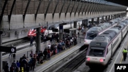 Serviciile de transport feroviar s-au reluat în Spania. Gara din Sevilia, 29 aprilie 2025.