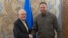 Уповноважений президента США з питань України та Росії Кіт Келлог (ліворуч) і голова Офісу президента Андрій Єрмак під час попередньої зустрічі, 19 лютого 2025 року