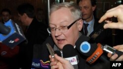 Russia's Deputy Foreign Minister Sergei Ryabkov