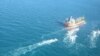 Tanker pod zastavom Južne Koreje koji je zaplijenio Iran u vodama Zaliva, Iran, 4. januara 2021.
