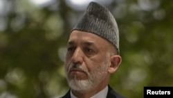 Afghan President Hamid Karzai